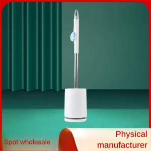 Manufacturer’s Direct Supply Eco Friendly Manual Blind Spot Toilet Brush Set Plastic Cleaning Tool with Toilet Gap Brush