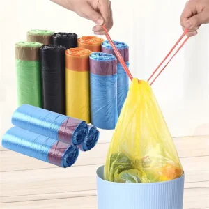 Manufacturer’s Heavy Duty Black Plastic Trash Bags Roll for Industrial Construction Contractors Hospitals Square Bottom 1 Ton