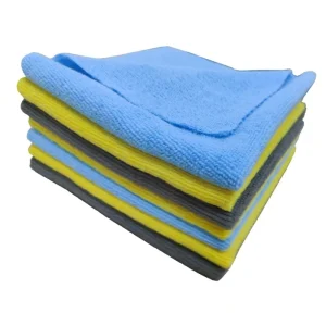 Manufacturer’s Microfiber Cleaning Towels 40x40cm 200gsm Thin Edgeless Detailing Wash and Dry Pack for Car Care