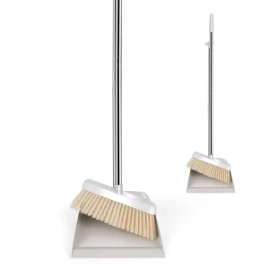 Manufactures Plastic Long Handle Cleaning Broom Handle Metal Brooms & Dustpans