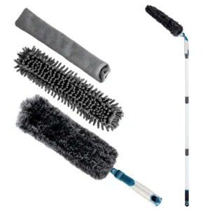 Masthome Household Room Cleaning Microfiber Multipurpose 3 in 1 Removable Head Duster
