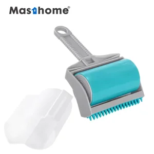 Masthome Reusable Clean Clothes Dust Water Wash Cleaning Pet Hair Remover Paper Roller Brush