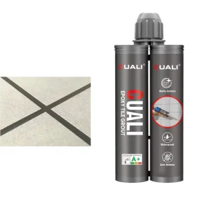 Matt Sanded 2 Component Resin Hardener Ceramic Epoxy Tile Grout Bathroom Floor Tile Joint Grouting Sealer Epoxy Tile Grout