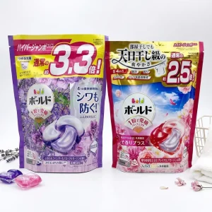 Matte Composite Gusset Laundry Bead Packaging Resealable Zipper Anti Odour Mixing Custom Logo & Size