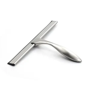Matte Metal Matte Silver Windows Absorbent Squeezers Shower Window Cleaners Bathroom Windows Car Cleaning Appliances