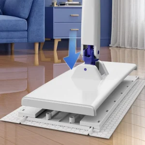 Mechanical Clamping Flat Mop Multi Purpose Clip Mop Self Wringer Stainless Steel High Capacity Facial Towels Wipes Kitchen Mop