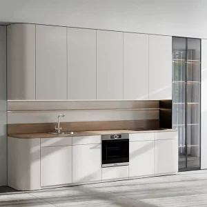 Melamine Kitchen Cabinets Kitchenette All in One Mini Kitchen for Apartments and Hotel