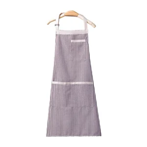 Men and Women Aprons Custom Logo Restaurant Kitchen Chef Baking Canvas Aprons Adjustable Embroidered Aprons