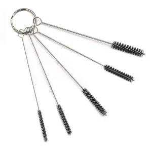Metal Multi Specification Pipe Brush with Hard Brush Rod Flue Cleaning Tool for Tube Dredging Accessories