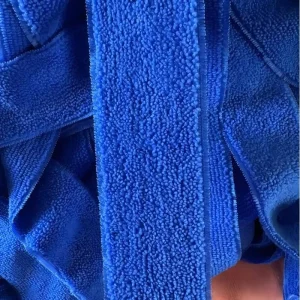 Microfiber 80/20 Strip Cleaning Fabric Mop Accessories Mop Raw Material 100% Polyester Fiber Mop Cloth Strip Roll