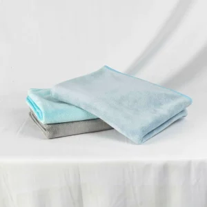 Microfiber Bath Washcloths Lint Free Absorbent Streak Free Non Abrasive Reusable Machine Washable Knitted Cleaning Cloths