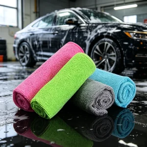 Microfiber Bulk Pack Cleaning Cloth Washing and Wiping Household Using