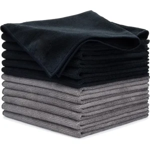 Microfiber Car Cleaning Cloths Quick Dry Soft Absorbent Towels Lint Free for Cars House Kitchen Window Cleaning