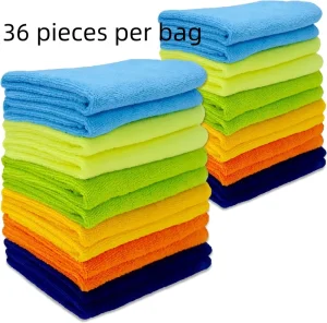 Microfiber Car Cleaning Towel Rag Cloth Dusting and Drying Cloth for Automobile