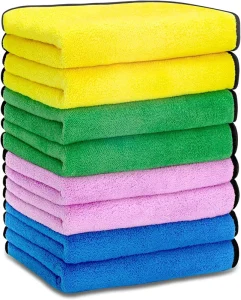 Microfiber Car Duster Cleaning Cloth Customizable Super Absorbable Glass Car Drying Microfibra Towel Magic Cleaning Towel