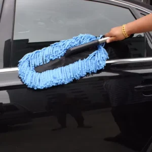 Microfiber Car Duster LS-409B Nano Fiber Wax Mop for Vehicle Dust Cleaning