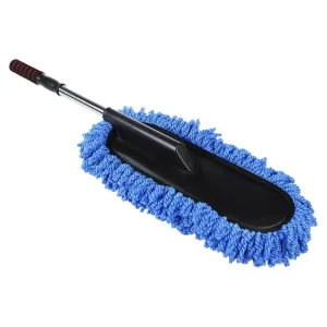 Microfiber Car Duster with Extendable Handle Multipurpose Plastic Brush for Exterior and Interior Wash Microfiber Dusting