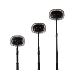 Microfiber Chenille Car Wash Mop Brush Telescopic Adjustable Rotating Microfiber Chenille Car Washing Brush