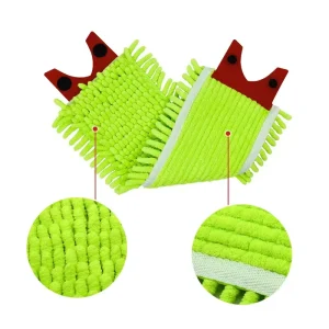 Microfiber Chenille Floor Mop Pads Replacement for Vileda Ultramax Spray Microfibre EasyWring Flat Mop Cloth Pads