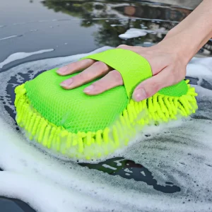 Microfiber Chenille Soft Sponge Cleaning Cloth for Car and Kitchen Cleaning