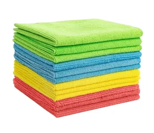 Microfiber Cleaning Cloth 30x30cm Towels Warp Knitted Home Kitchen Windows Dish Glass Rags Car Care Towel
