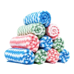 Microfiber Cleaning Cloth Manufacturer Custom Weave Kitchen Towels with Bound Edges Dish Cloths Multi Purpose Cleaning Rags