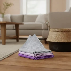 Microfiber Cleaning Cloth for Kitchen & Car Wash Without Detergent