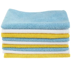 Microfiber Cleaning Cloths Nonabrasive Reusable and Washable 24 Pack