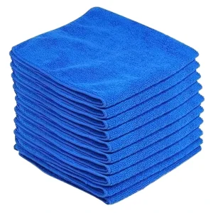 Microfiber Cleaning Cloths for Cars Glasses Kitchen Durable Fibers for Effective Cleaning