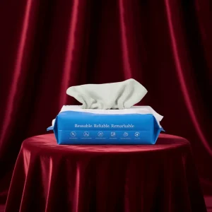 Microfiber Cleaning Pads 20x20cm Streak Free Gentle for Glass Mirror