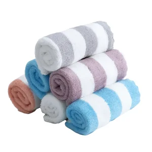 Microfiber Cleaning Towels Household Goods Coral Fleece Cleaning Cloths Absorbent Kitchen Cloths Dish Cloths 30*30