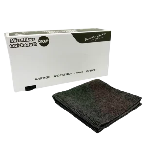 Microfiber Cloth 30×30 Eco Friendly Reusable Car Cleaning Box with Cloths