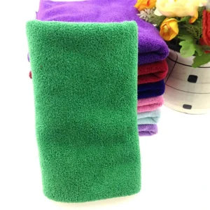 Microfiber Cloth 40×40 cm Absorbent Car Wash Kitchen Lint Streak Free Dry Towel for Multipurpose Use