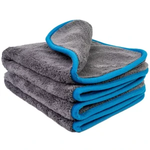 Microfiber Cloths 1000GSM Highly Absorbent Lint Free Extra Soft Car Care Cloths Polishing Cloths Car Cleaning Microfiber Towel