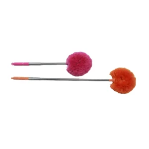 Microfiber Duster Extendable Hand Cobweb Dusters Washable Ceiling Duster with Extension Pole