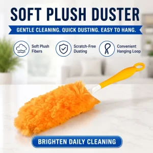 Microfiber Duster Static Dust Cleaner Flexible Wand for Air Vent Furniture Car Interior and Window Sill Dust Removal