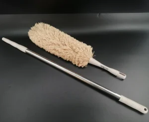 Microfiber Duster with 3 Sections Stainless Steel Pole