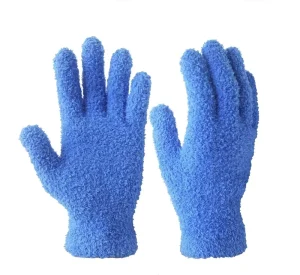 Microfiber Dusting Cleaning Gloves Reusable Household Cleaning Gloves for Furniture Car and Window