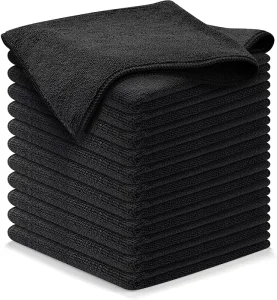 Microfiber Eco-Friendly Cleaning Cloth 300gsm Multi-Purpose Polishing Towel Car Wash Furniture House Cleaning Warp Knitted