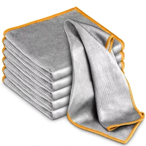 Microfiber Eco Friendly Household Cleaning Brush Kitchen Car Cleaning Absorbent Scouring Dishwashing Table Wiping 30x30cm