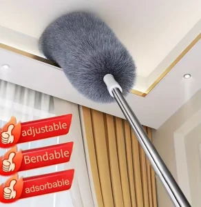 Microfiber Extendable Cleaning Brush Telescopic Duster Cleaner for Home Use Gap Dust and Mite Removal Tool