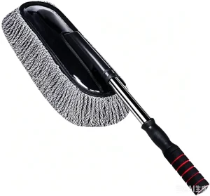 Microfiber Extendable Long Duster Brush Car Cleaning Combo for Interior and Exterior Dusting Washing Accessory Kit