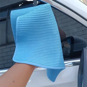 Microfiber Fish Scale Cleaning Cloth 40x60cm Lightweight Highly Absorbent Lint-Free Reusable Kitchen Use Polishing