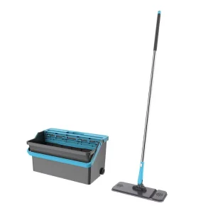 Microfiber Flat Mop Household Cleaning Tools Mop and Bucket Set Cleaning Equipments for Housekeeping