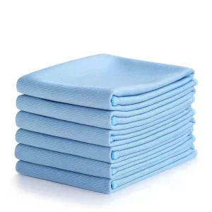 Microfiber Glass Cleaning Cloth 40*40cm Lint Free Quickly Clean Window Glasses Windshields Mirrors Powerful Remover Cloth Towel