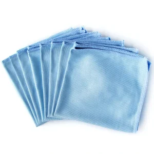Microfiber Glass Cleaning Cloth 40X40 CM Lint Free Quick Dry Polishing Cloths Window Cleaning Towel