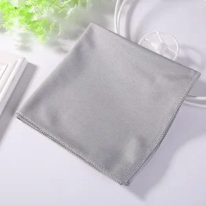 Microfiber Glass Cleaning Cloth Square Polyamide Rag Car Glass Cleaning Alternative for Dish Cleaning