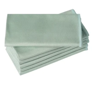 Microfiber Glass Cleaning Microfiber Cloth with Lint Free for Windows Glass Mirrors Stainless Steel