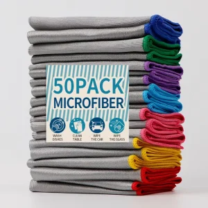 Microfiber Household Cleaning Cloths Watermark and Hair Removal Tablecloths