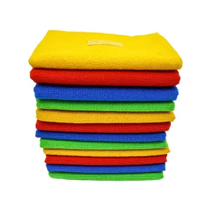 Microfiber Kitchen Cleaning Cloths with Center Hole for Mop Replacement